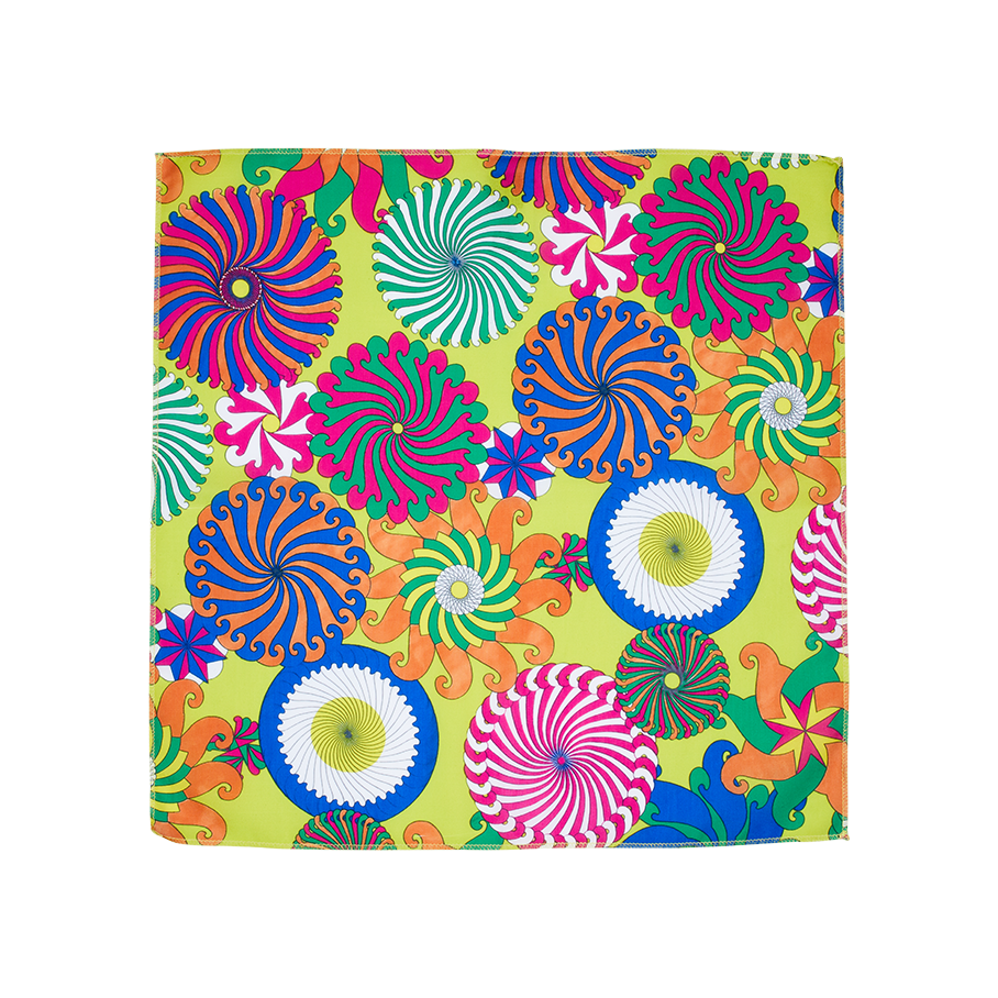 Whirly Swirly Knot Wrap - 50 cm x 50 cm